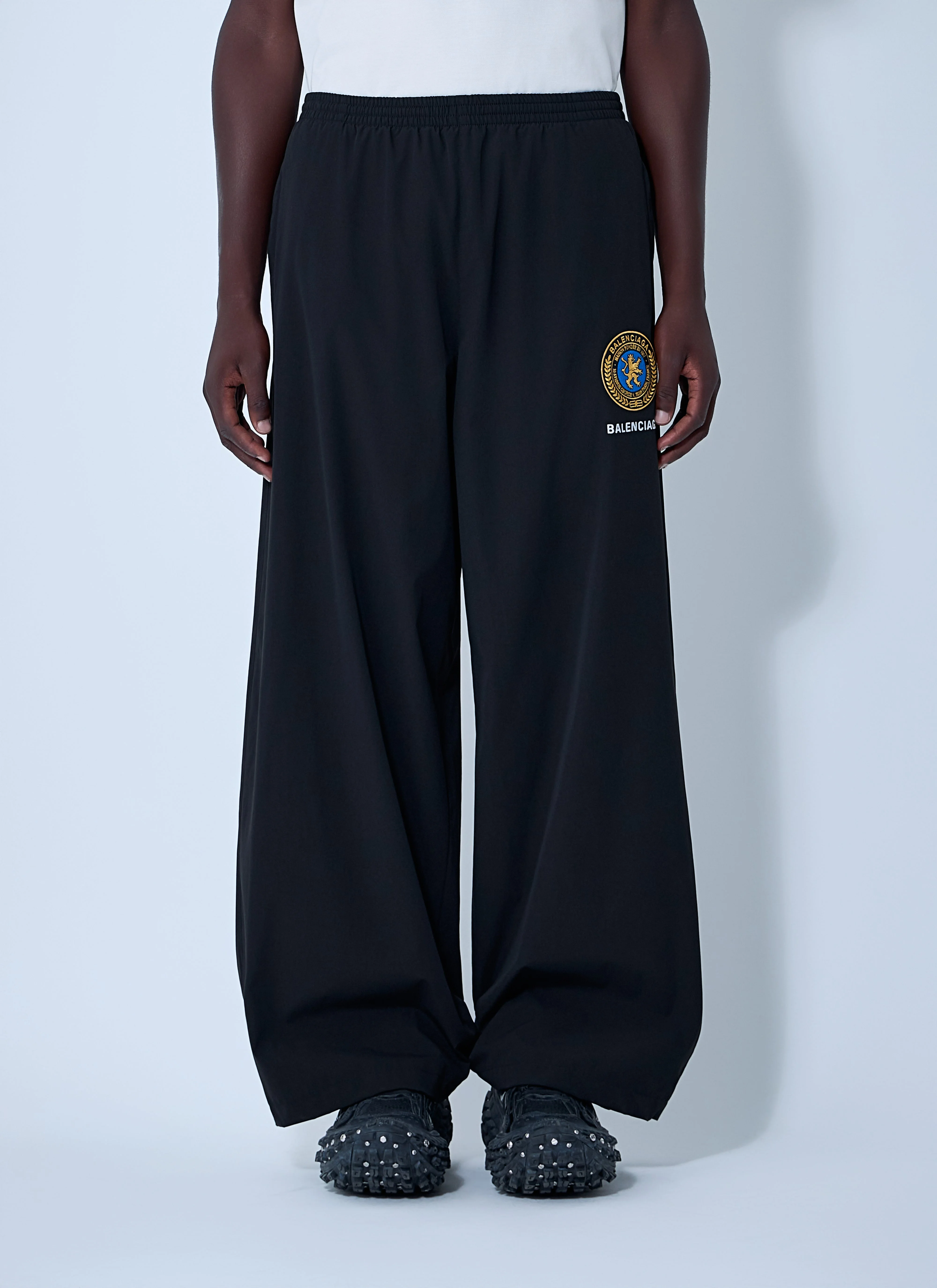 Balenciaga Men Logo Motif Track Pants - 1