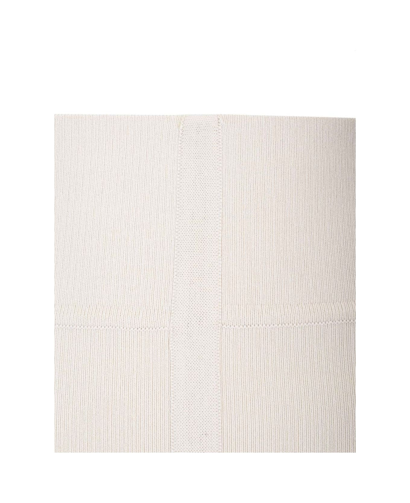 Knit Fitted Long Skirt - 4