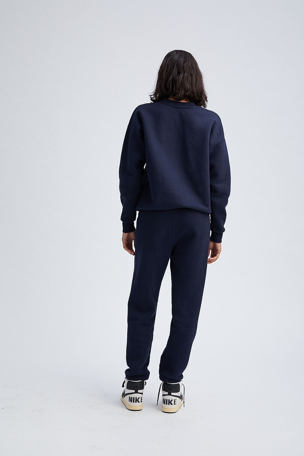 NAVY COTTON LOGO SWEATSHIRT - 4