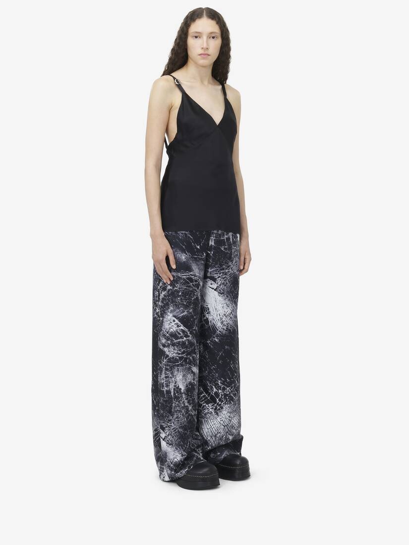 Satin Back Drop Top - 4