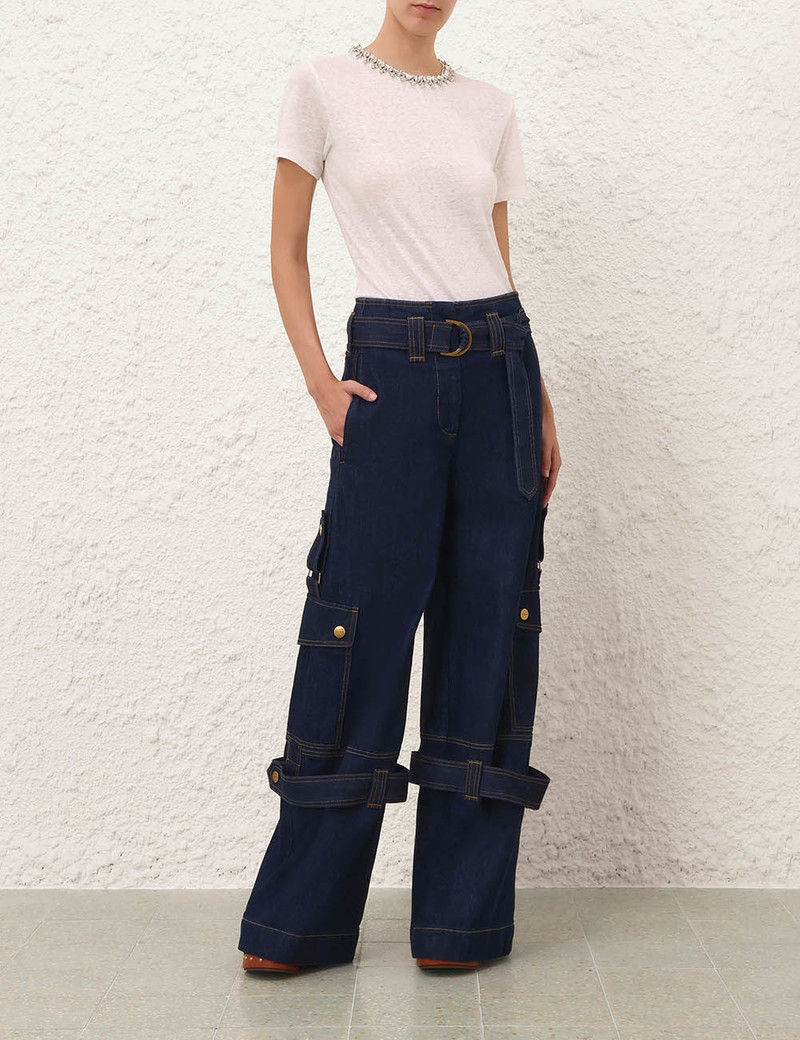 DENIM CARGO JEAN 3
