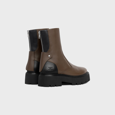 CELINE CELINE BULKY BOOTS WITH BACK ZIP AND TRIOMPHE in Calfskin outlook