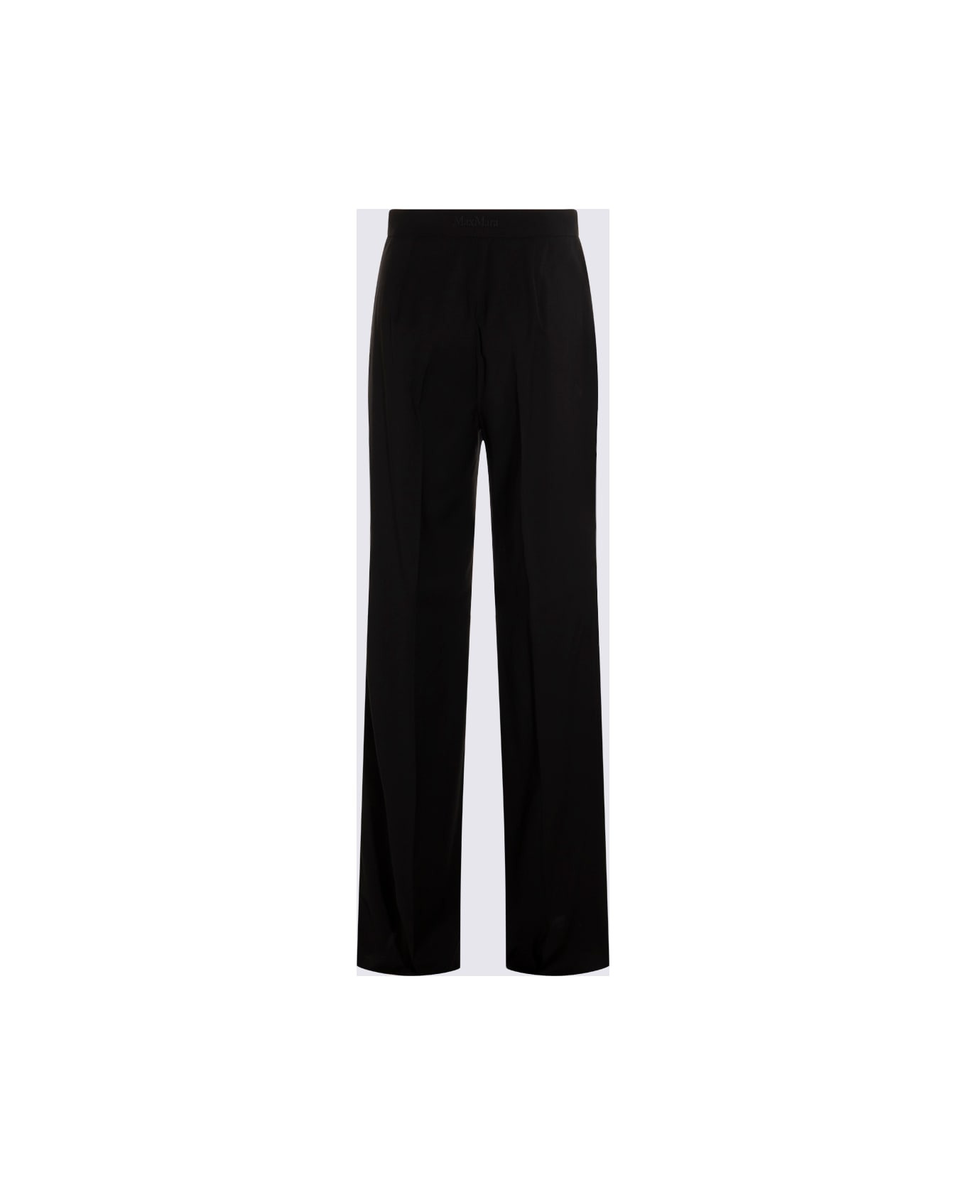 Black Wool Pants - 2
