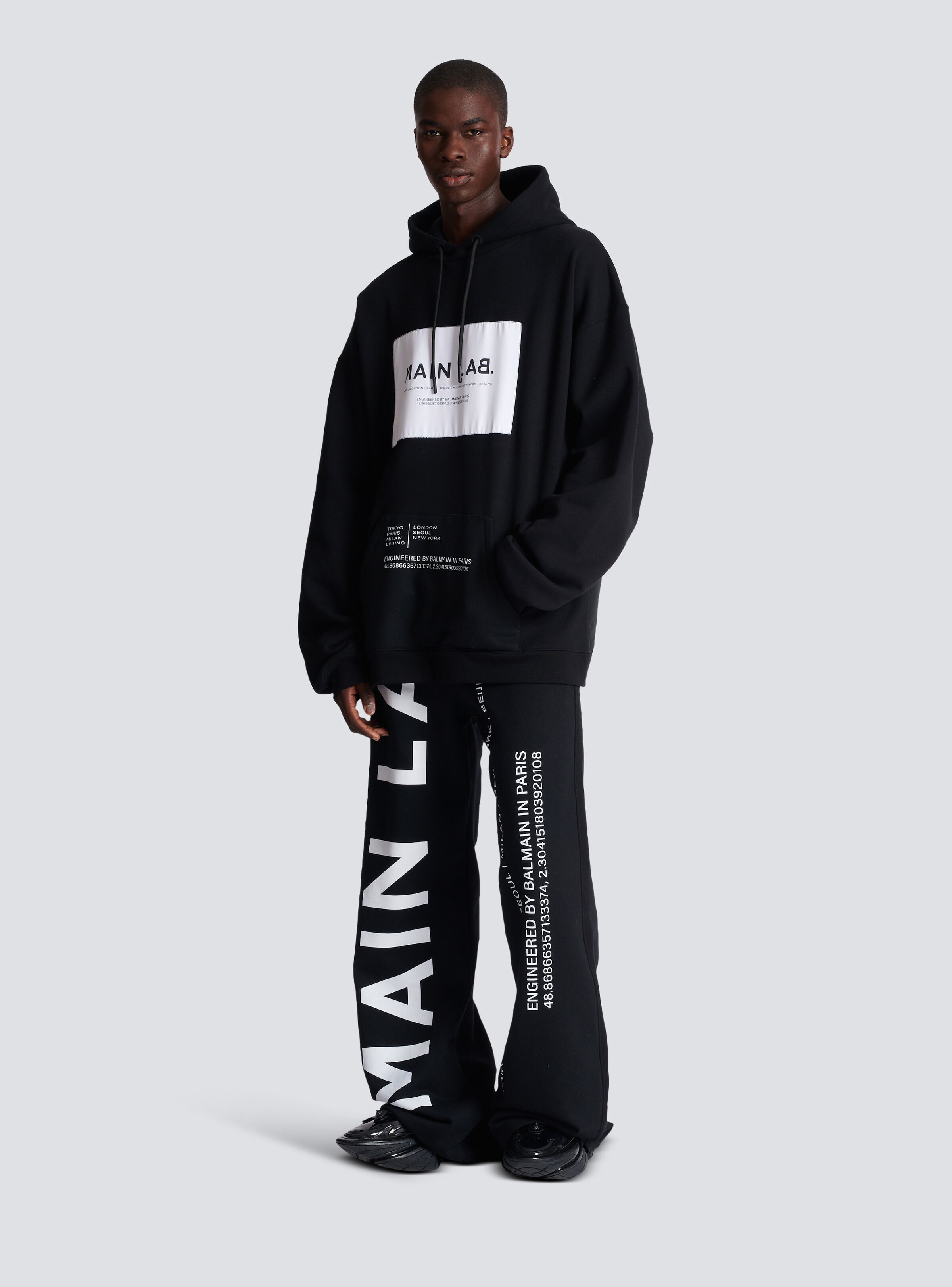Main Lab label hoodie - 2