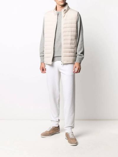 Brunello Cucinelli drawstring track pants outlook