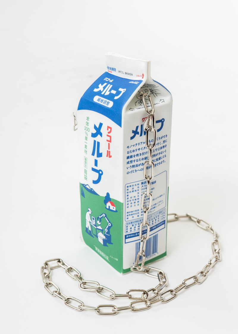 White Milk Carton Bag 3