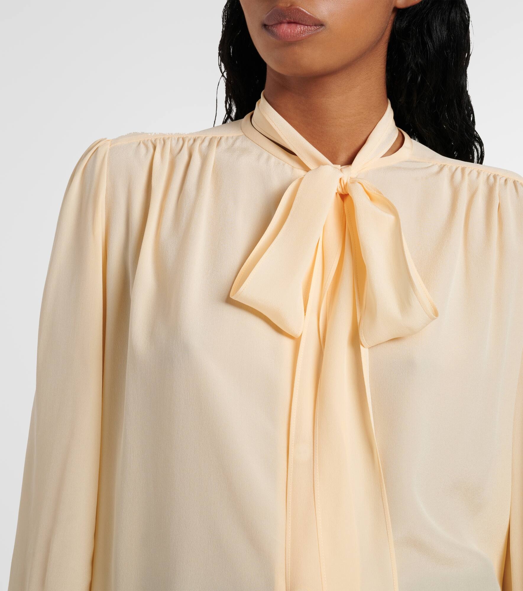 Silk crêpe de chine shirt - 4