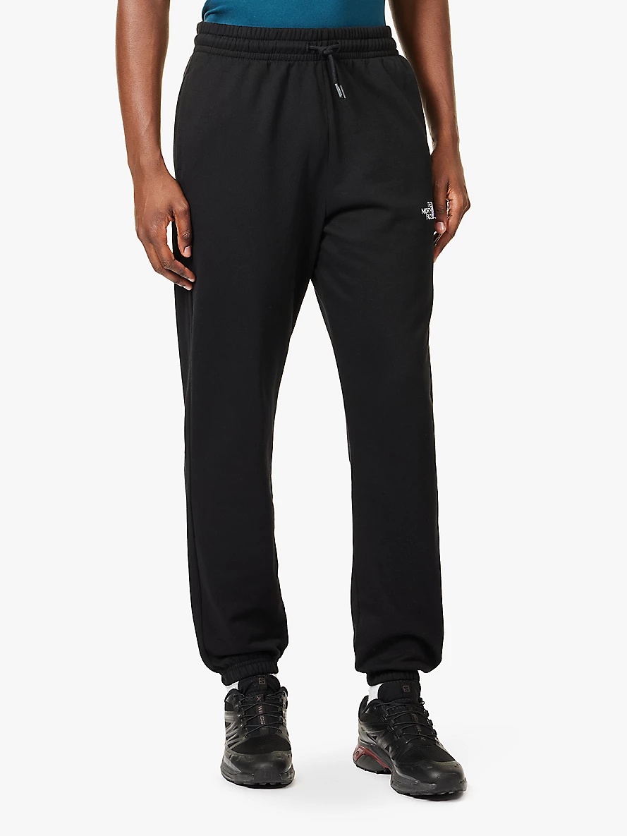 Essential brand-embroidery cotton-jersey jogging bottoms - 3