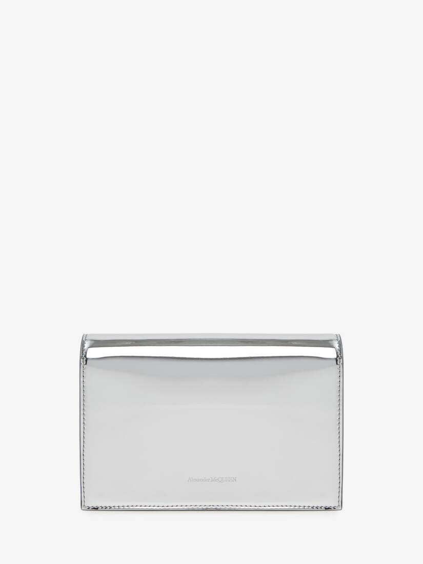 Women's Small Skull Bag in Silver - 3
