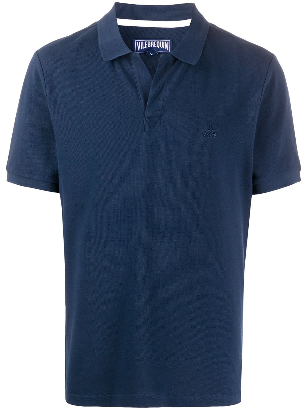 short sleeved polo shirt - 1