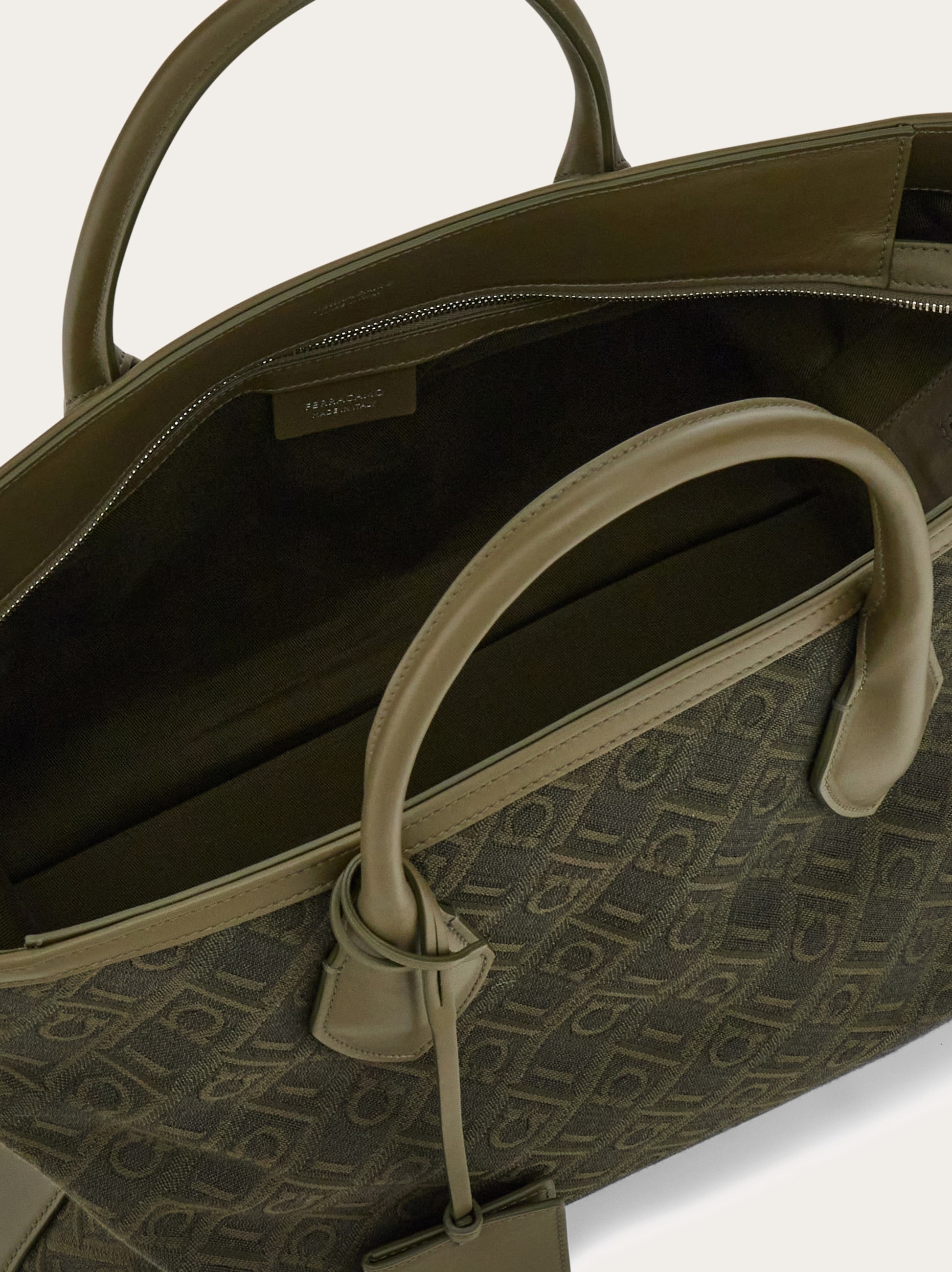 Jacquard tote bag (L) - 6