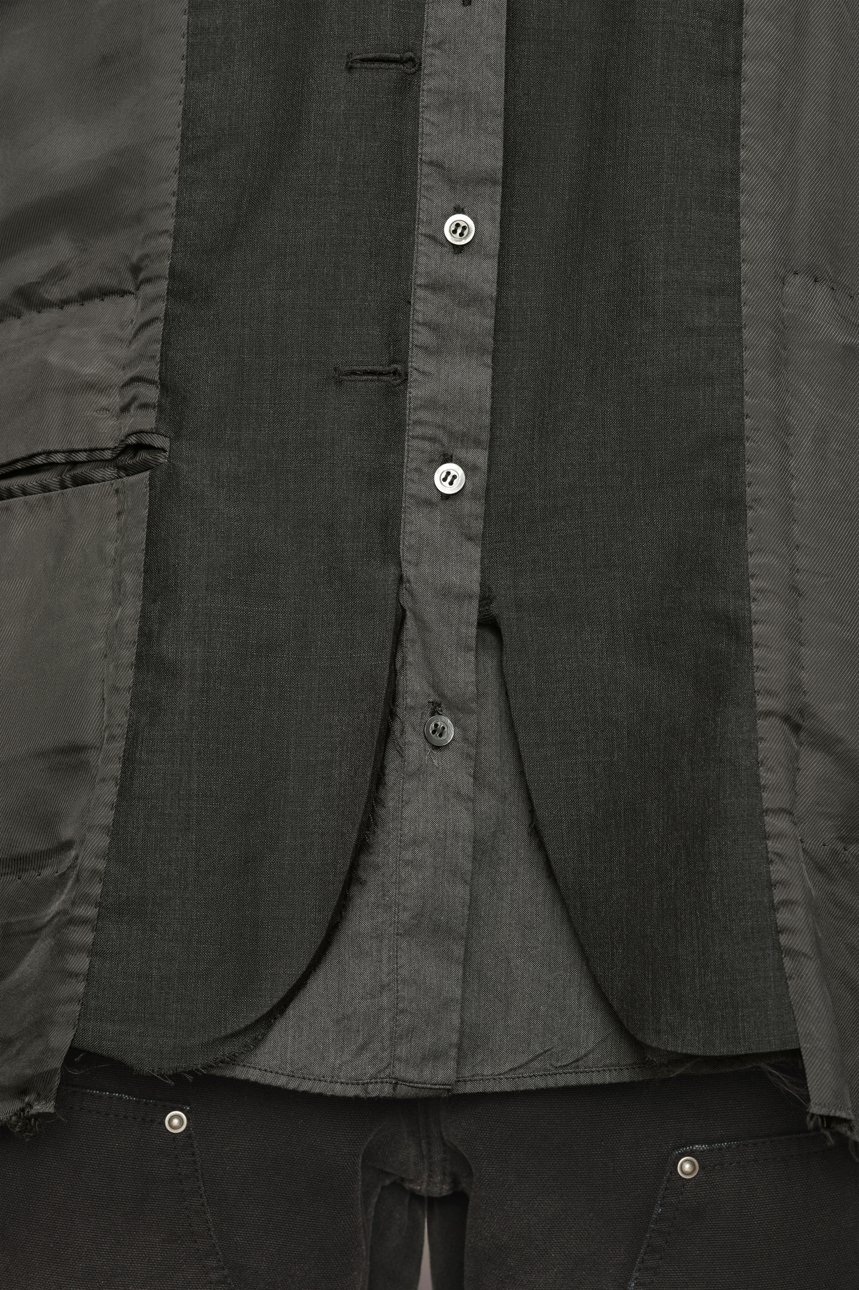 Patchwork inside-out jacket - 6