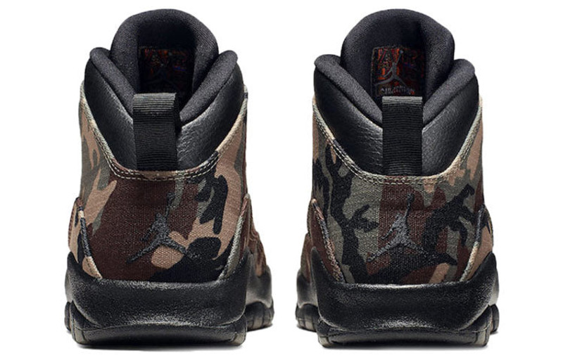 Jordan Air Jordan 10 Retro 'Woodland Camo' 310805-201 outlook