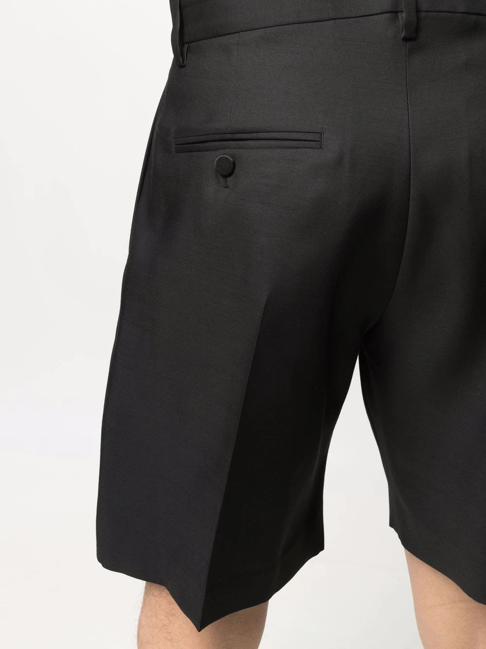 tailored straight-leg shorts - 5