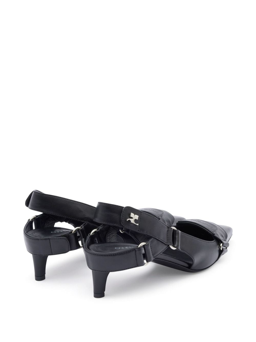 Racer leather pumps - 2