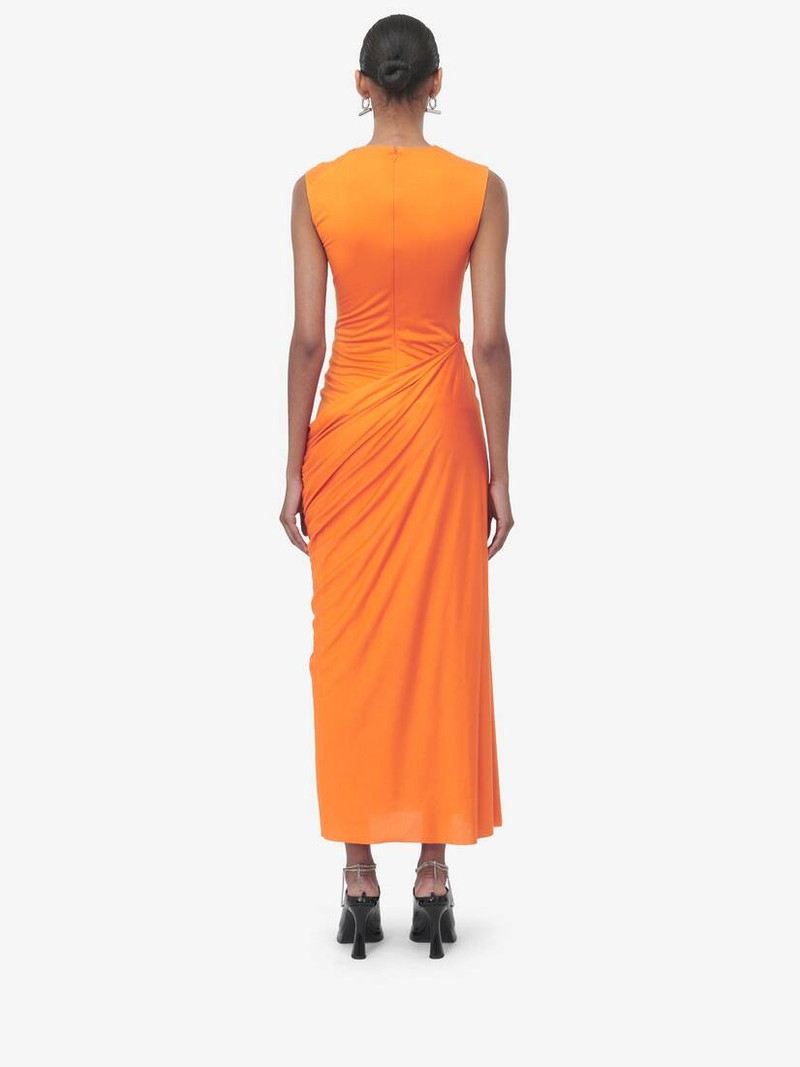 Asymmetric Gathered Dress 6