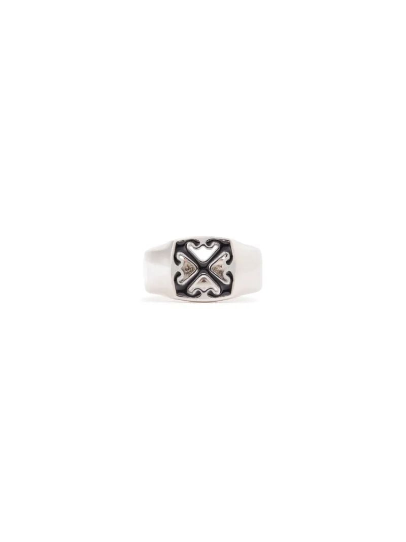 Enamel Arrow Ring - 4