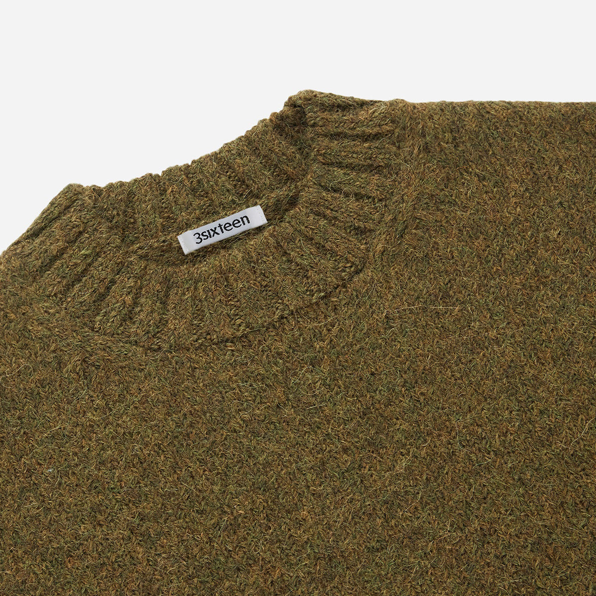 Alpaca Crewneck Forest - 2