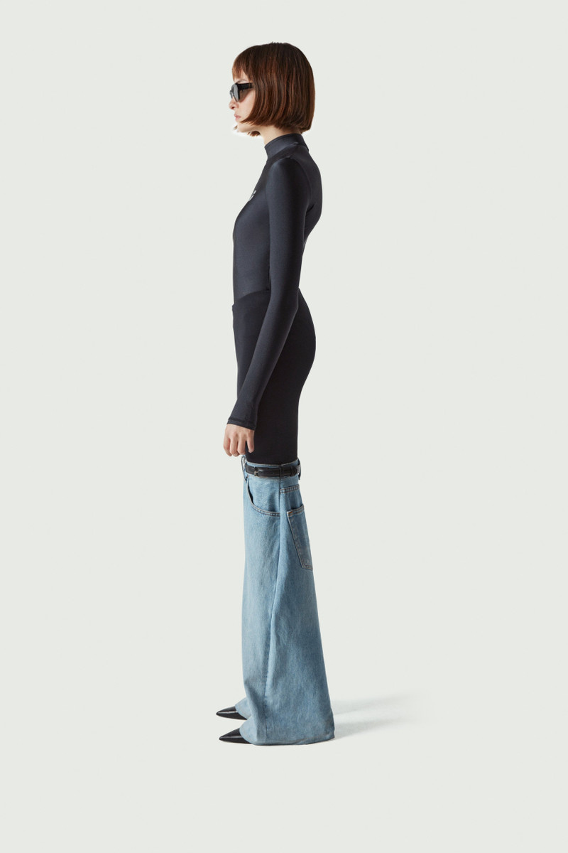 Hybrid Flare Denim Trousers 3