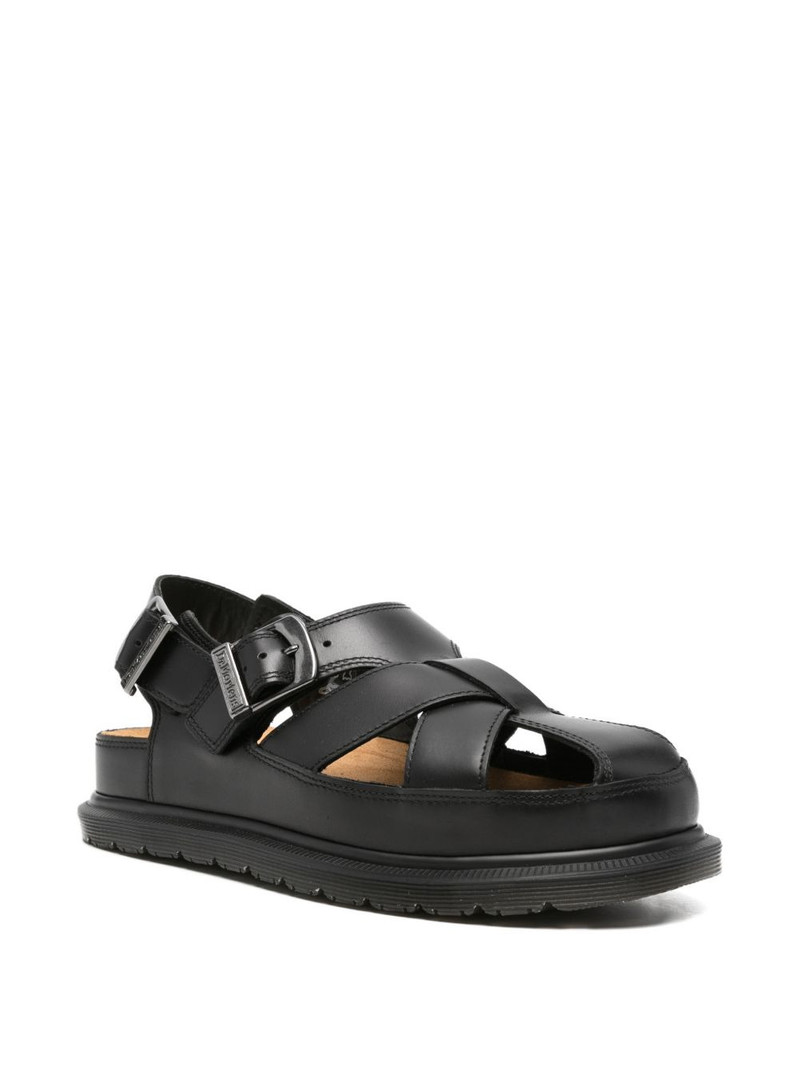 Dr. Martens buckle-fastening caged sandals outlook