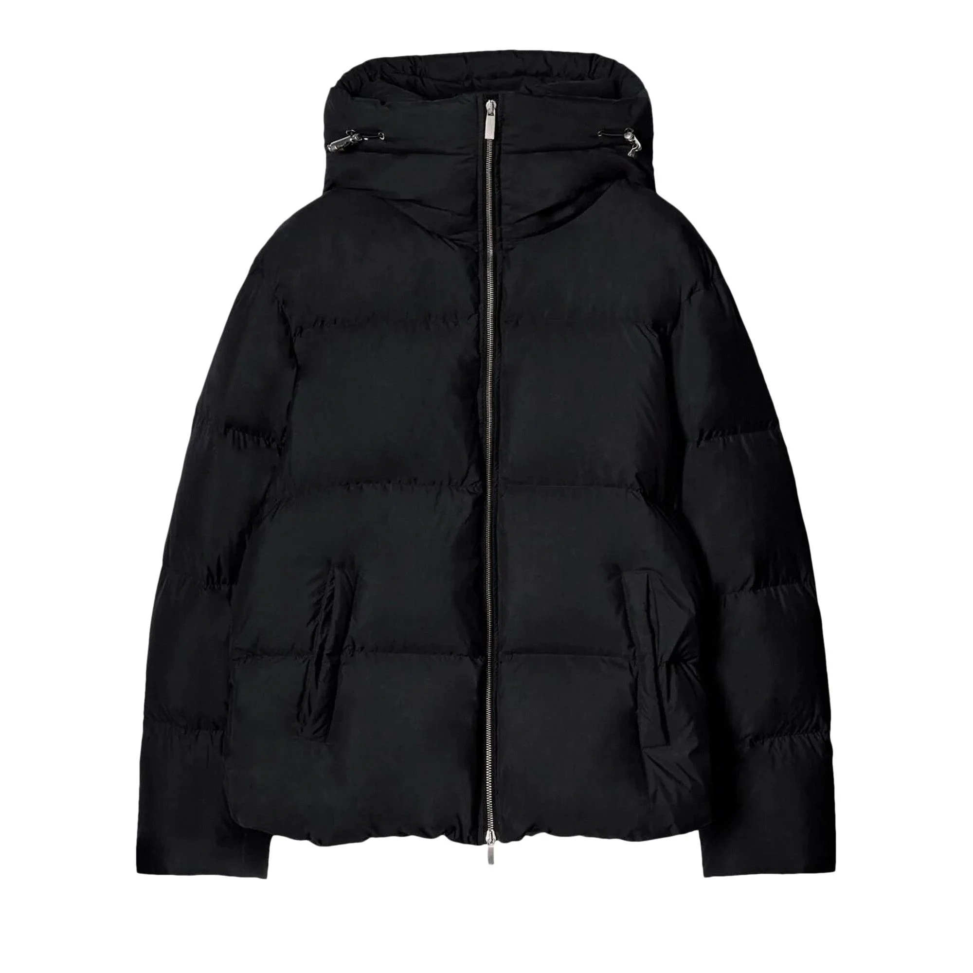 Off-White Patch Arrow Down Puffer 'Black/Black' - 1