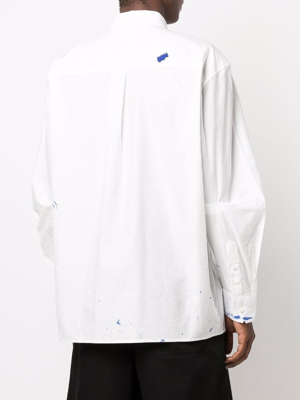 paint-splatter long-sleeve shirt - 5