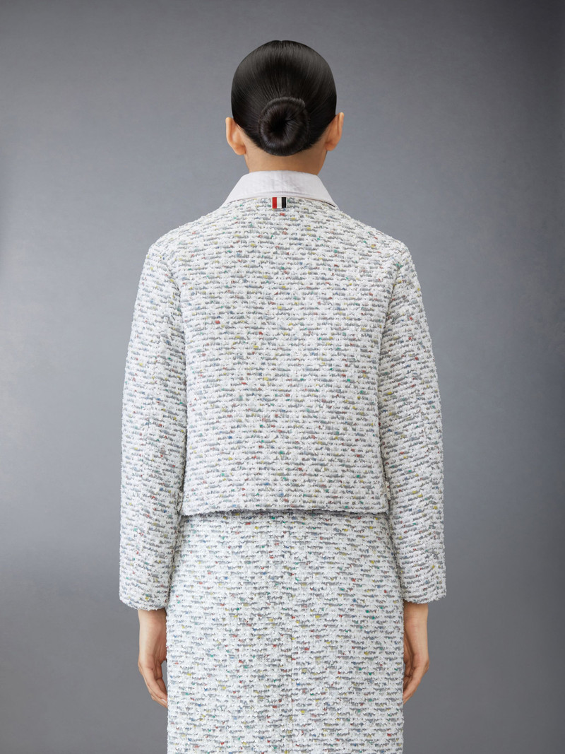 Thom Browne Sequin Tweed Golf Jacket outlook