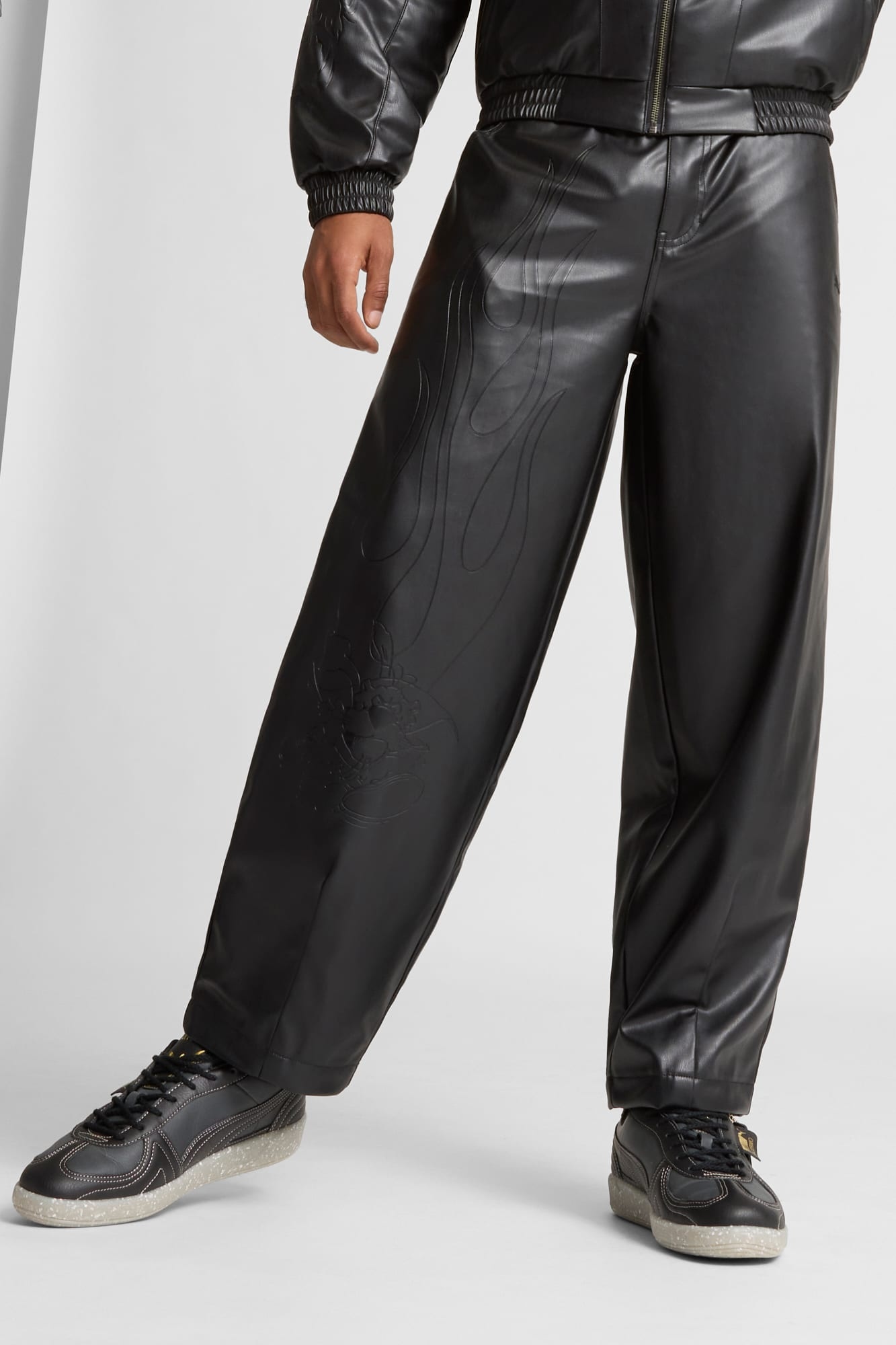Super PUMA Pleather Pants - 4