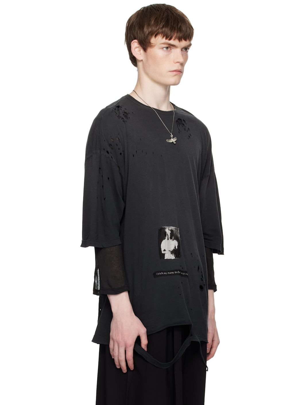Black Dieter High Comfort Fit T-Shirt - 2