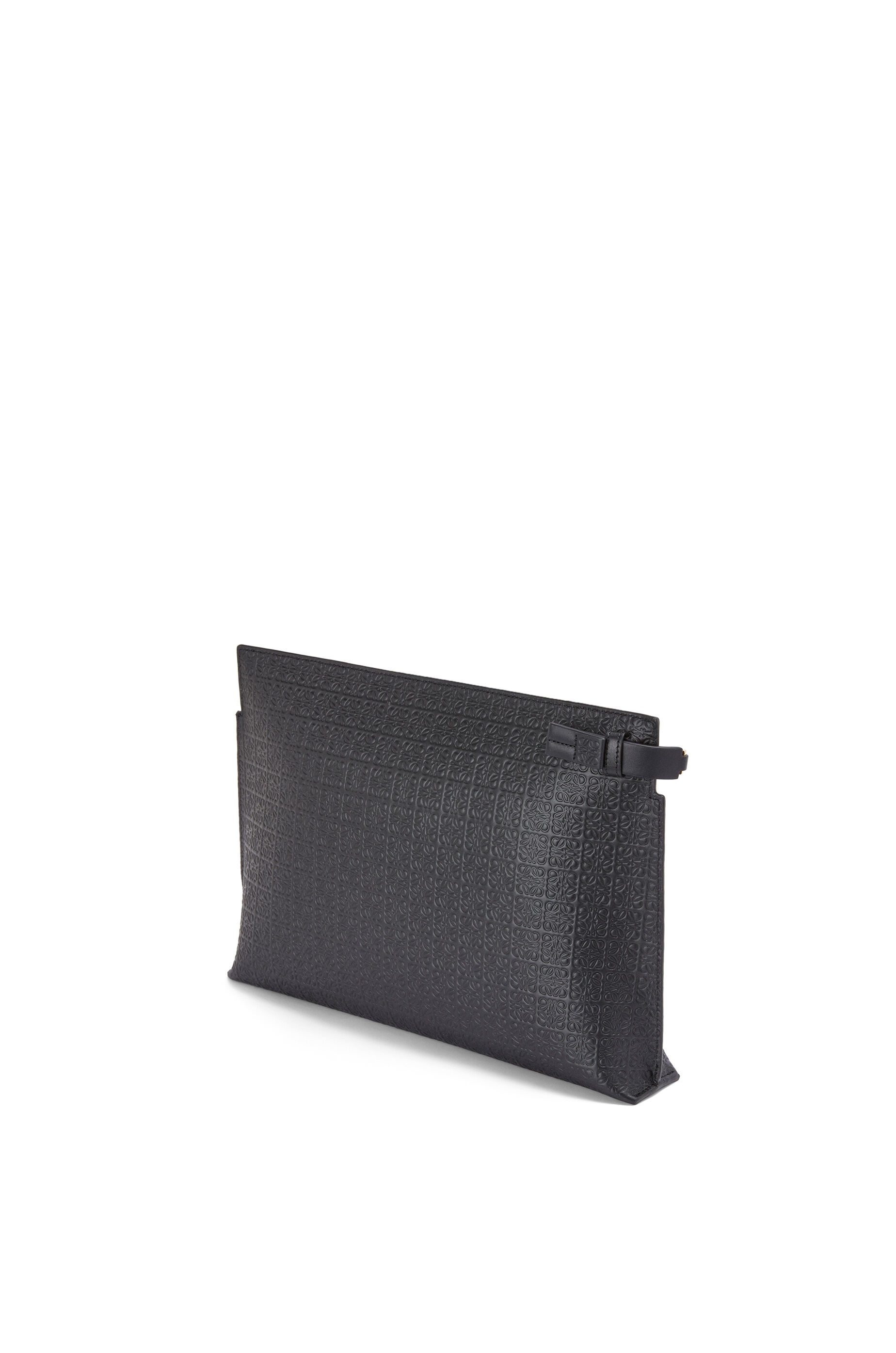 Repeat T Pouch in embossed silk calfskin - 2