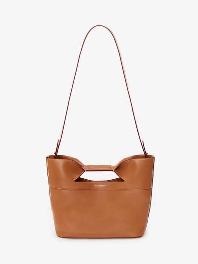 Alexander McQueen The Bow Small in Tan outlook