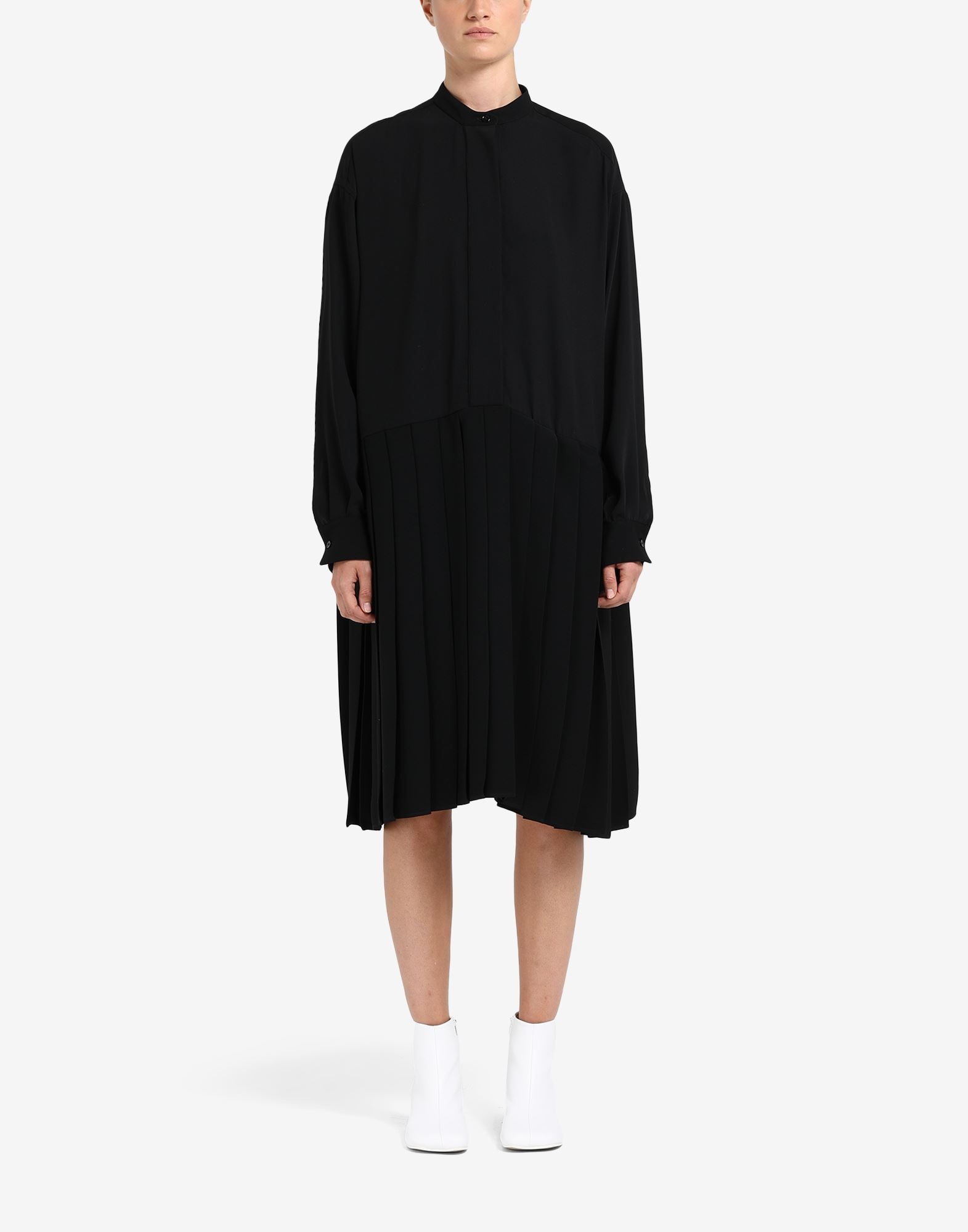 Dropped waist shirt-dress - 2