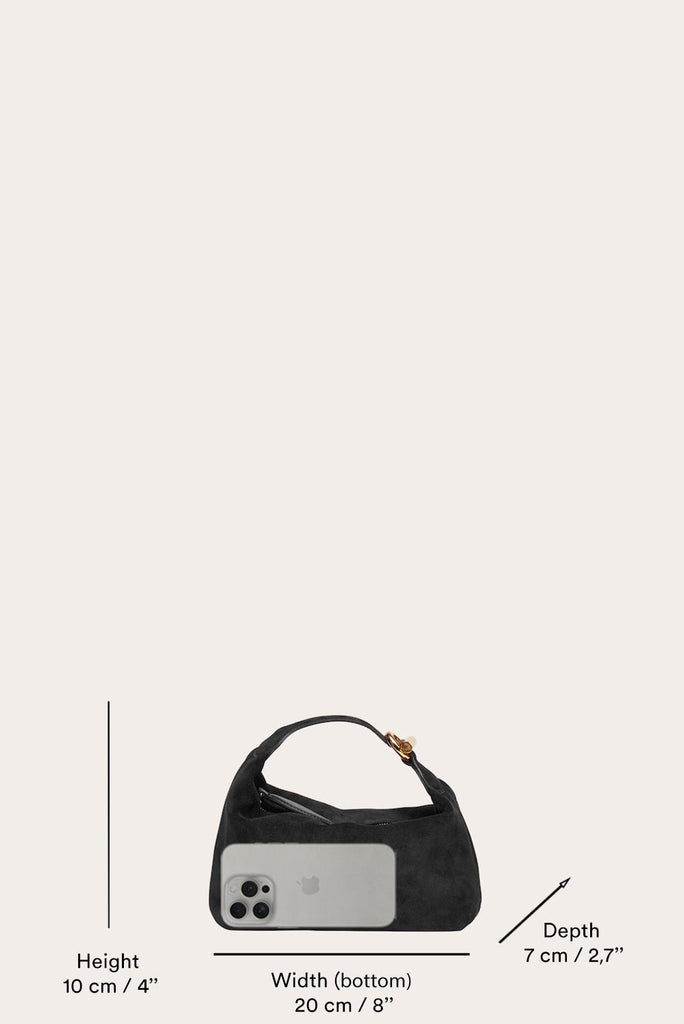 PILLOW POUCH MICRO ARMY SUEDE - 4
