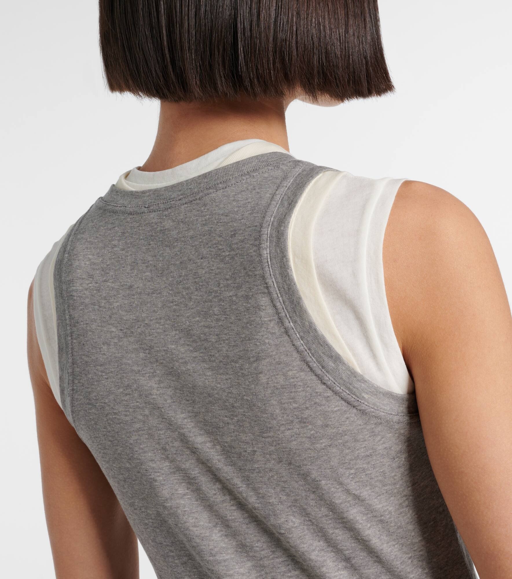 Set of 3 cotton tank tops - 6