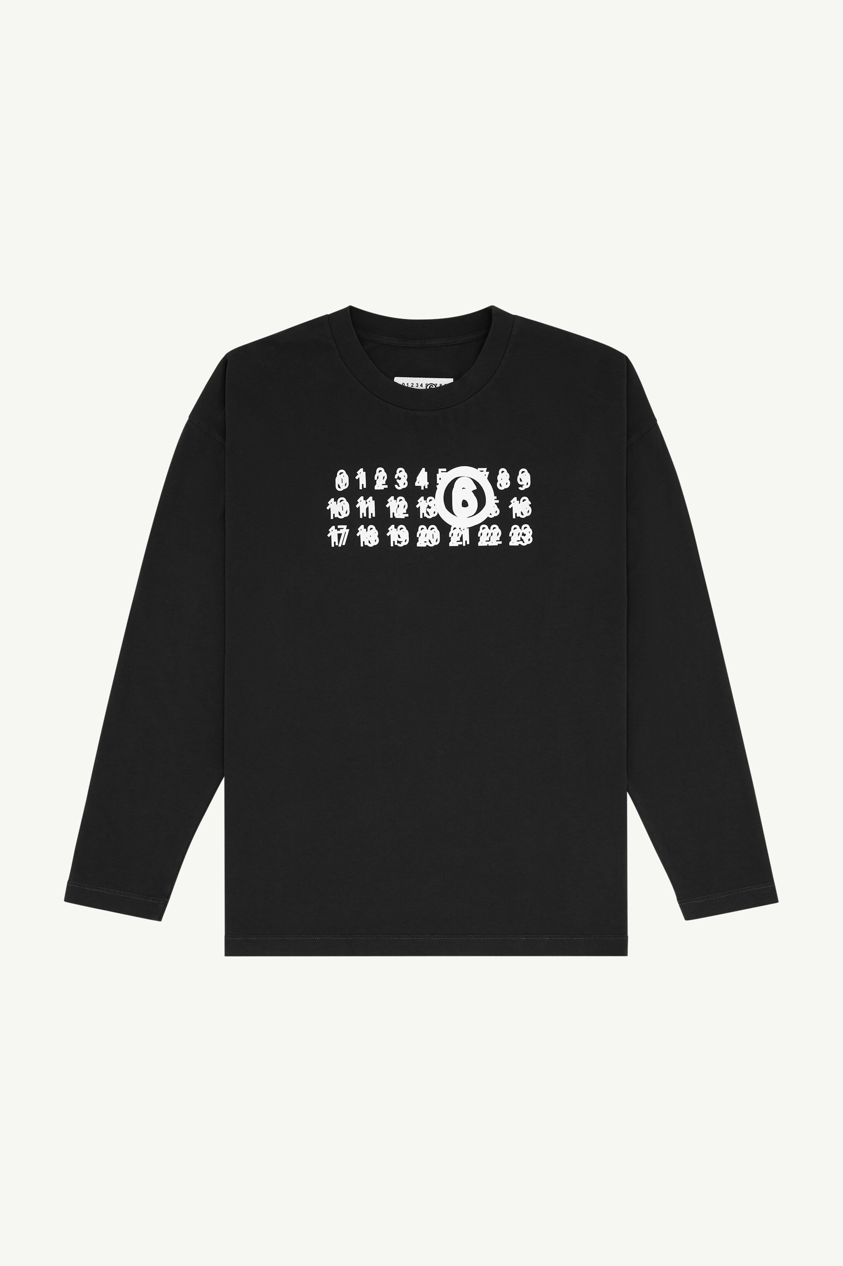 MM6 Maison Margiela Long-sleeve 3-layers print T-shirt