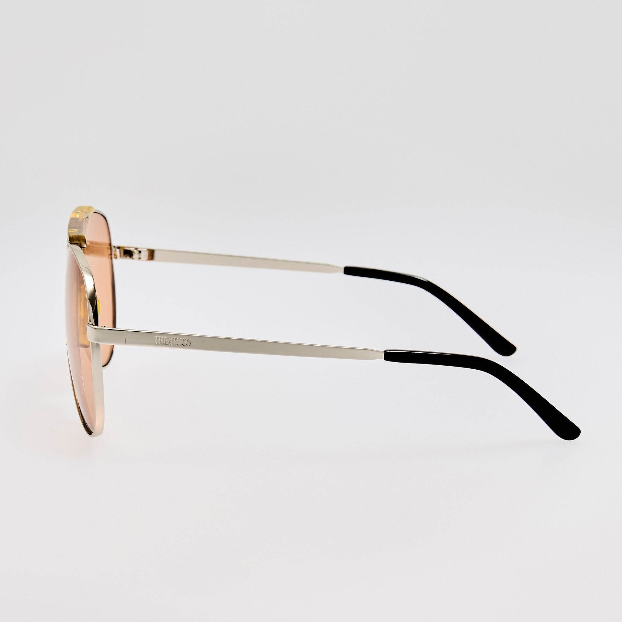 Aviator Sunglasses in Silver - 2