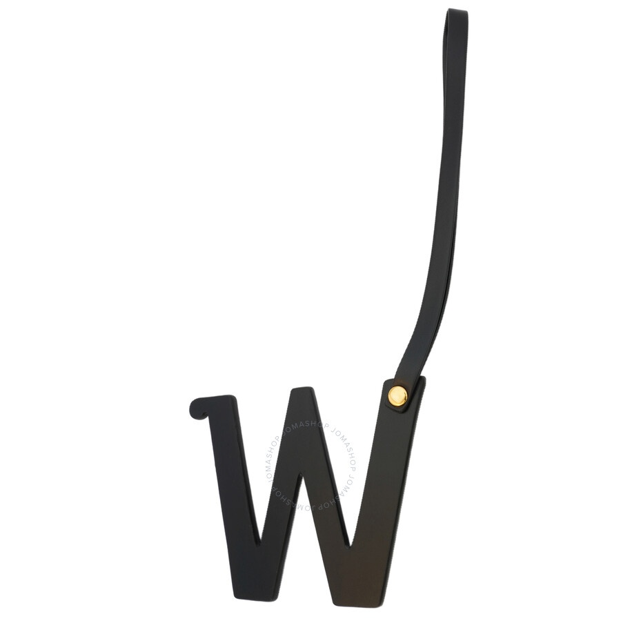 Burberry Studded Leather Alphabet W Charm - 2