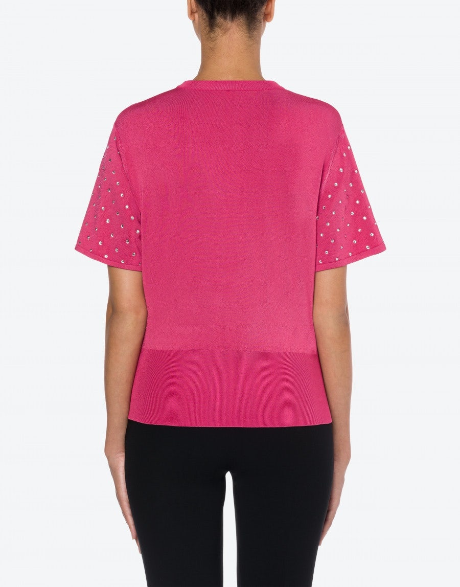 CRYSTAL TEDDY KNIT TOP - 3