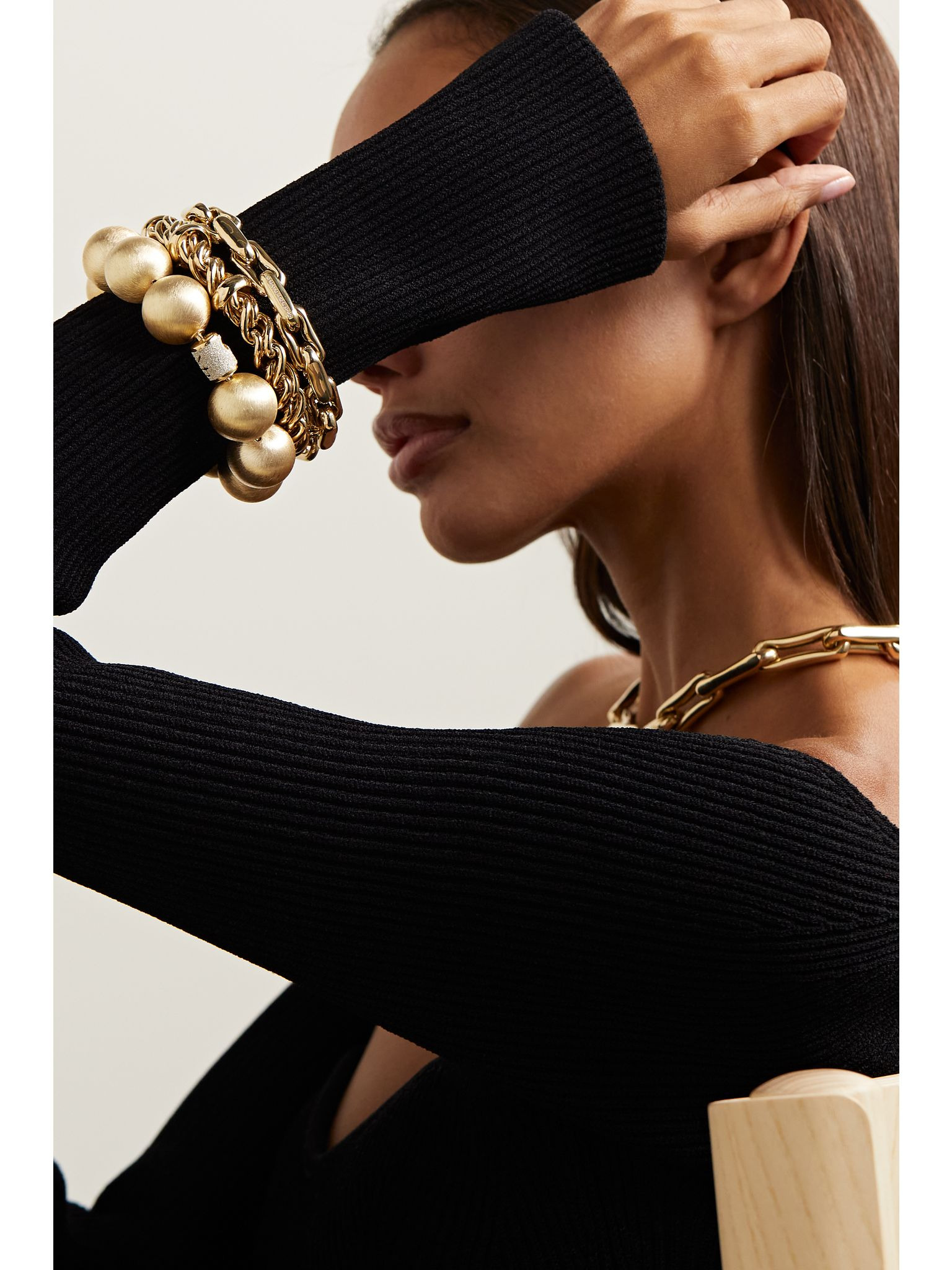 14-karat gold bracelet Gold - 5