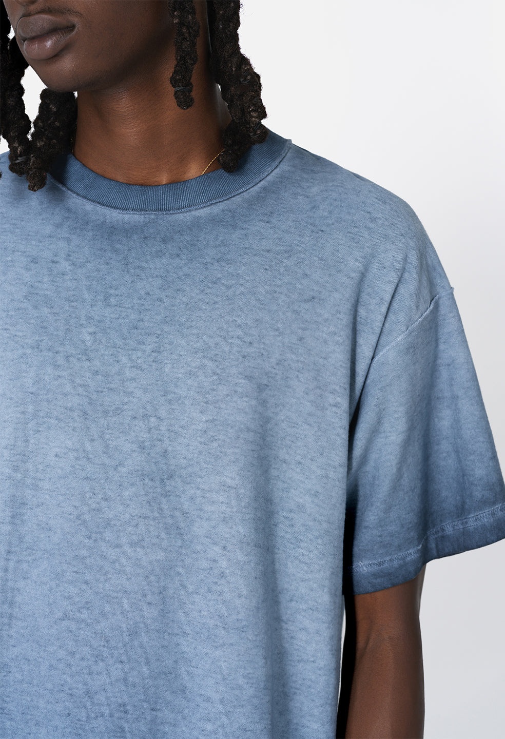 REVERSED CROPPED TEE - 6