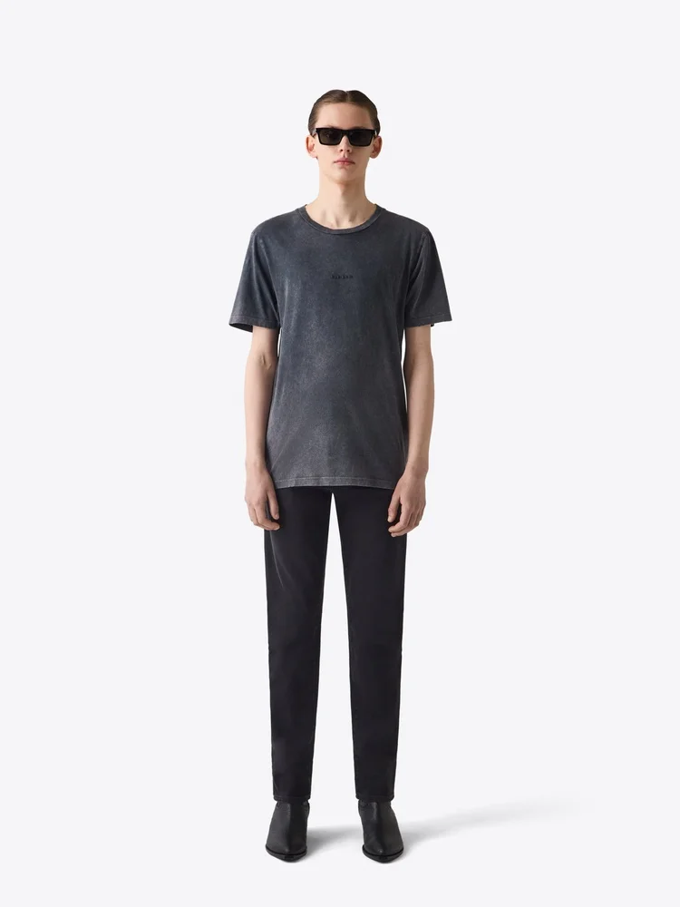 T-SHIRT 01 WASHED BLACK - 1