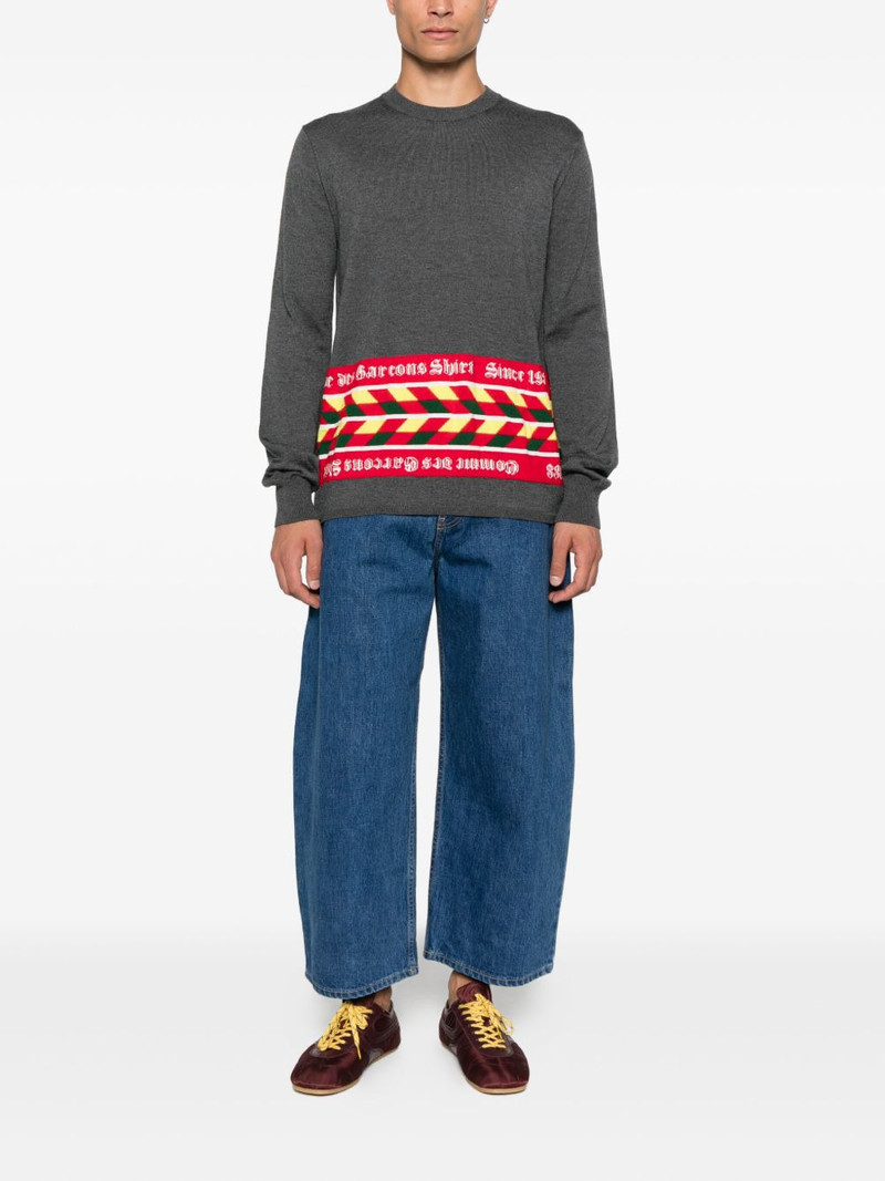 Comme des Garçons SHIRT wool-blend jumper outlook