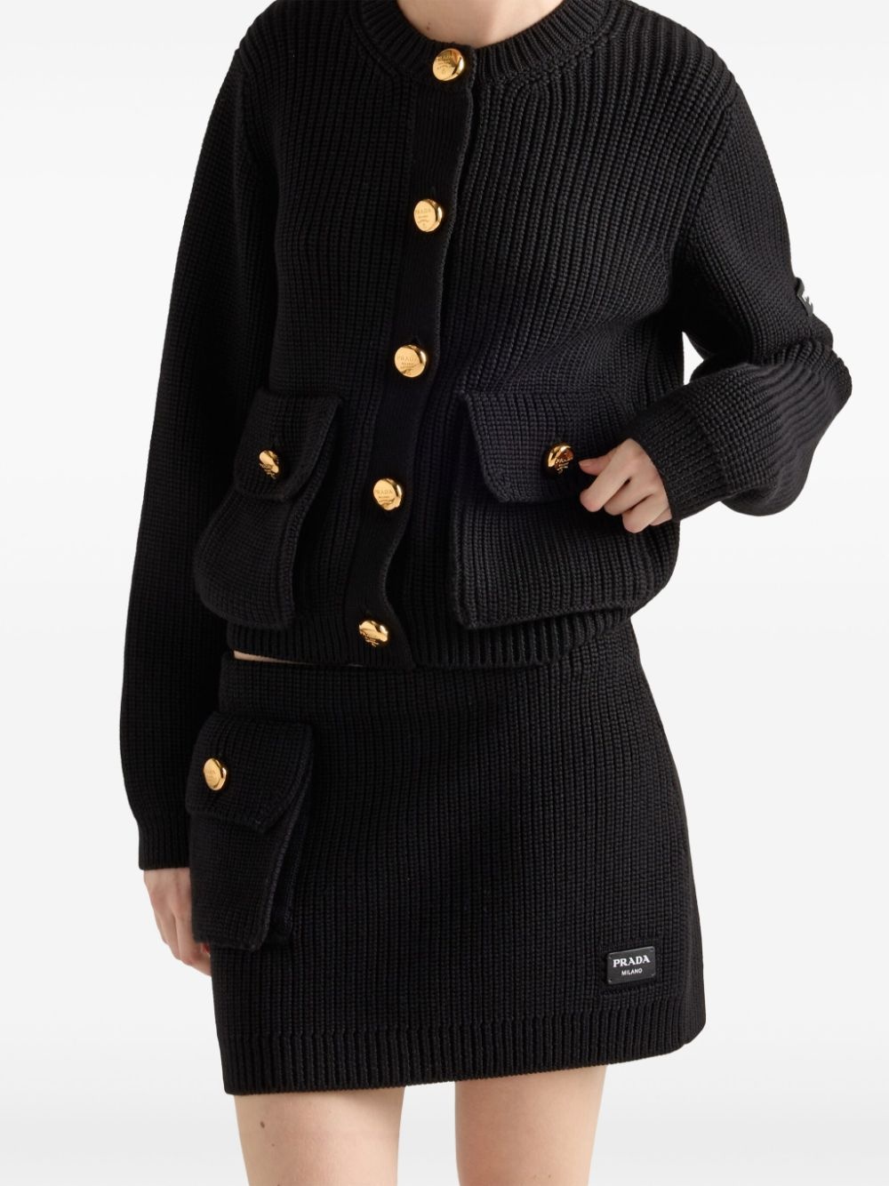 Wool miniskirt - 4