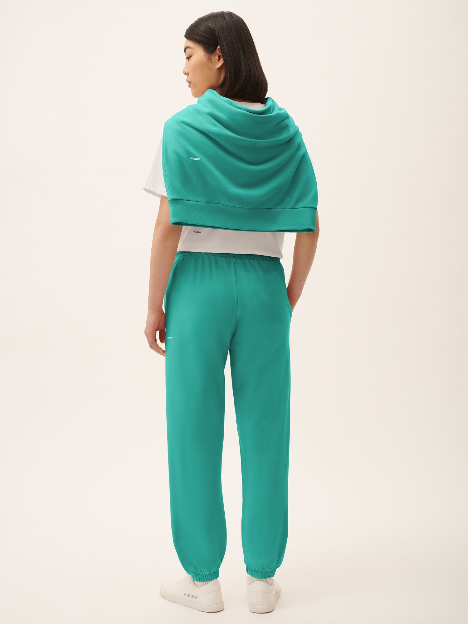 Womens 365 Midweight Track Pants - Malachite Green - 3