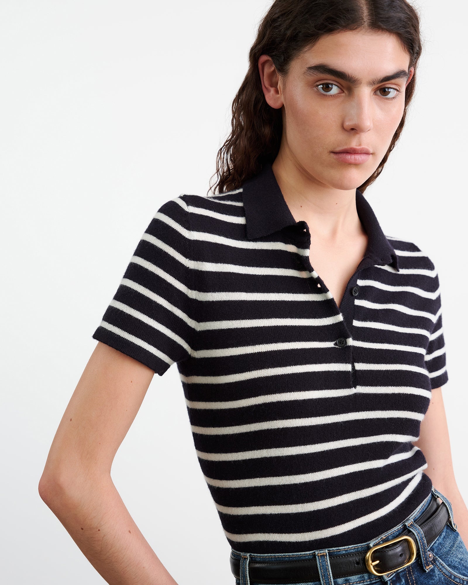 Leanna Cashmere Polo - 3