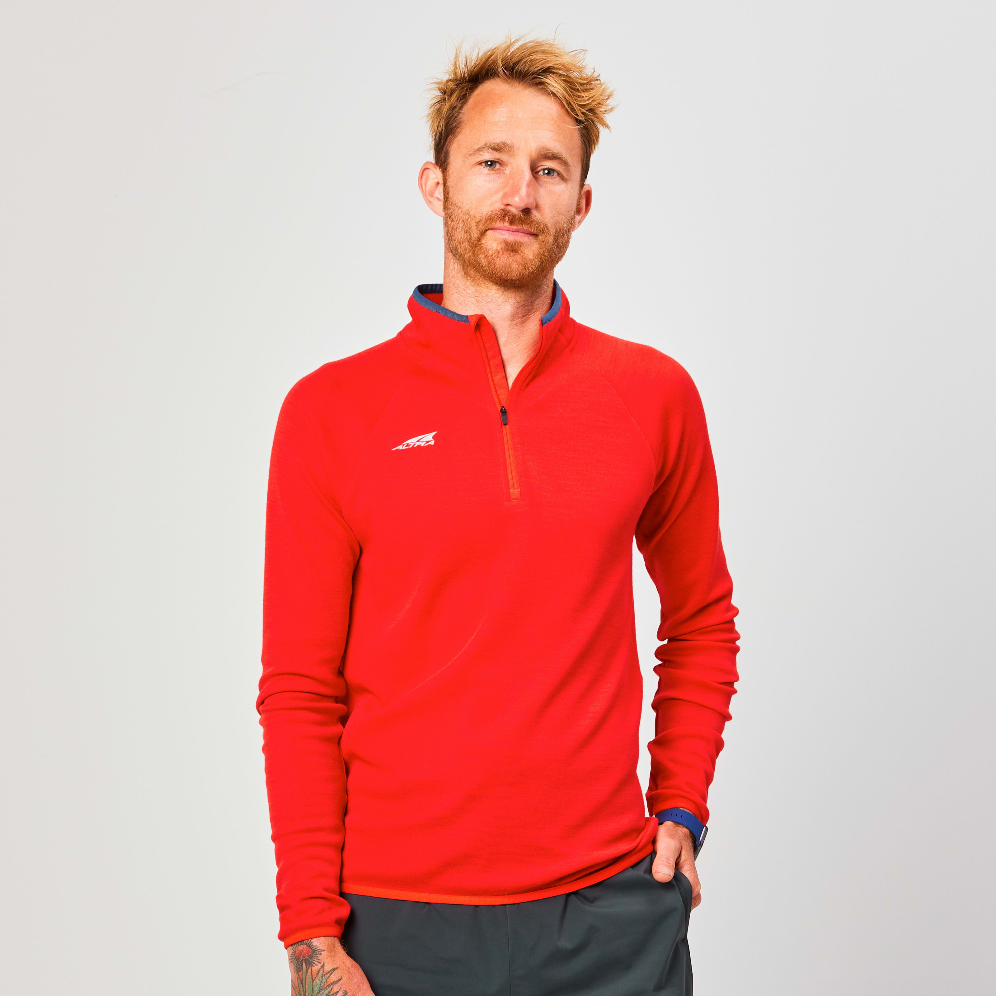Men's Core Merino Wool 1/2 Zip - 1