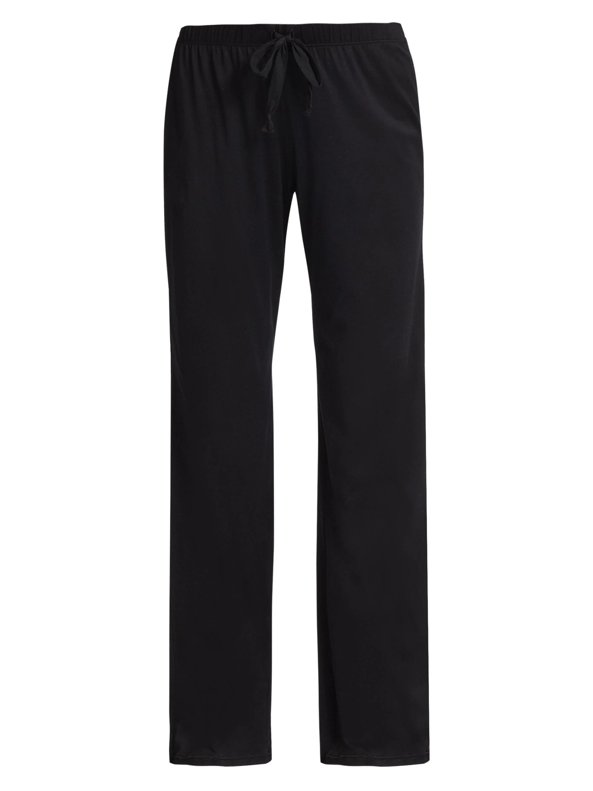 Women's Cotton Deluxe Lounge Pants - Black - 1