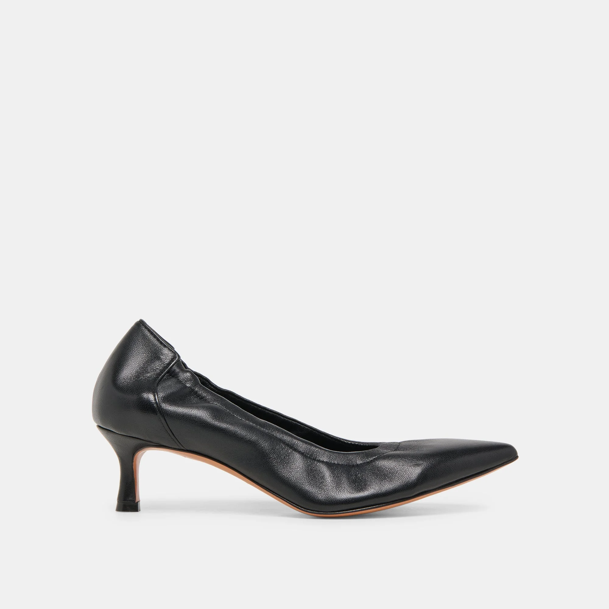 CELTIN HEELS BLACK LEATHER - 1