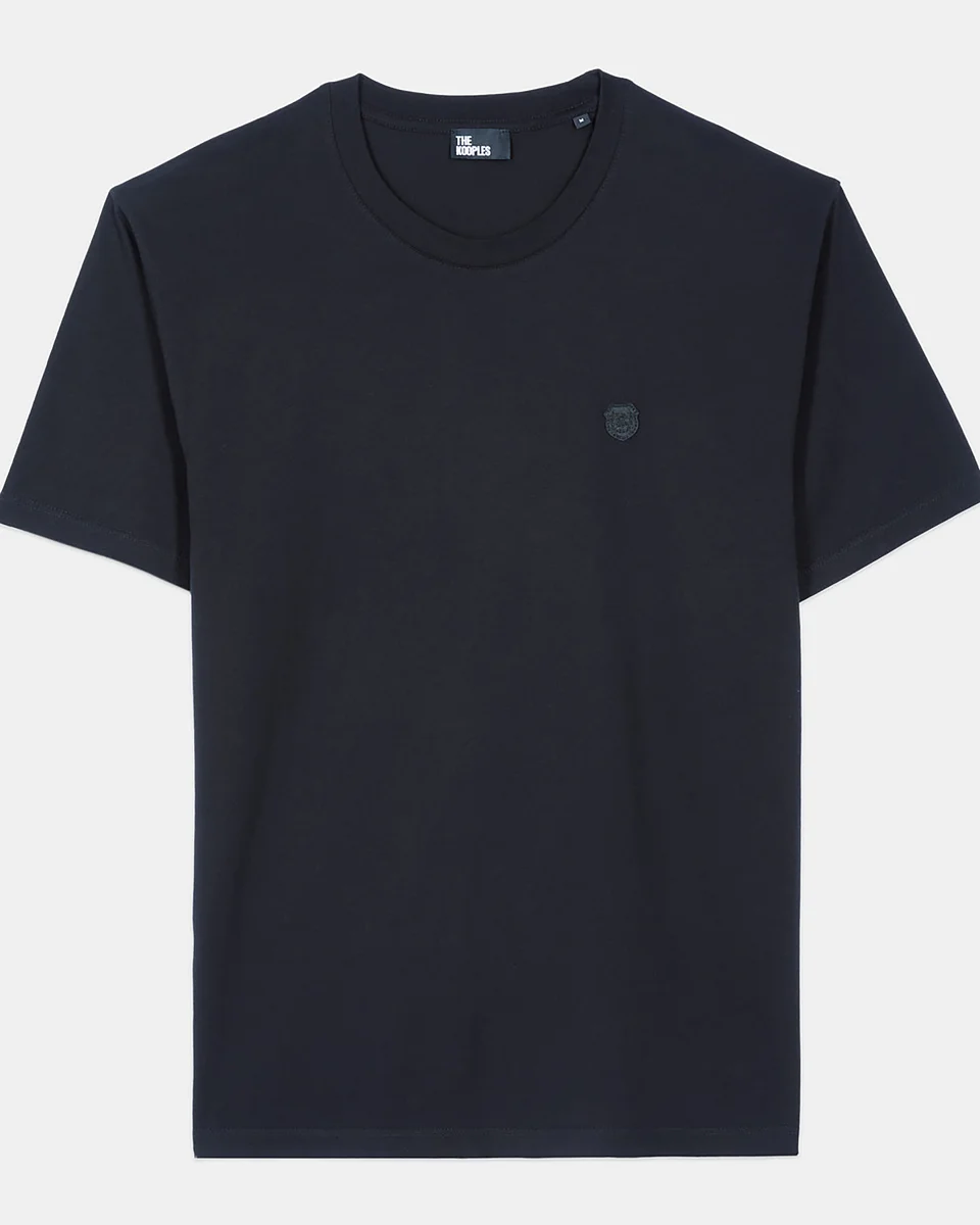 BLACK BLAZON T-SHIRT - 1