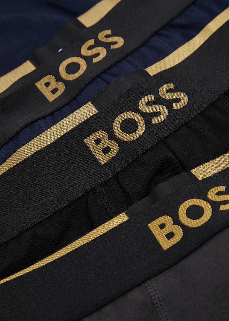 BOSS Boss Logo Stretch-cotton Trunks outlook
